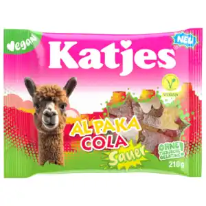 Katjes Alpaka Cola Sauer vegan 210g