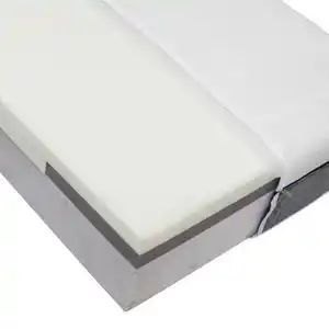 Beco Kaltschaummatratze, Grau, Weiß, Textil, Füllung: Polyester, rechteckig, 90x200 cm, Made in Germany, Oeko-Tex® Standard 100, Härtegradauswahl, Ober- und Unterseite versteppt, für Hausstaubal