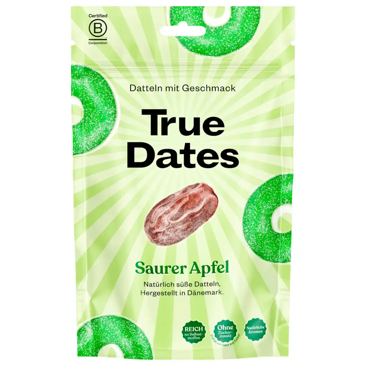 Bild 1 von True Dates Sour Apple 100g
