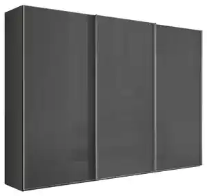 Schwebetürenschrank Lumos Dunkelgrau, Dunkelgrau
