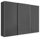 Bild 1 von Schwebetürenschrank Lumos Dunkelgrau, Dunkelgrau