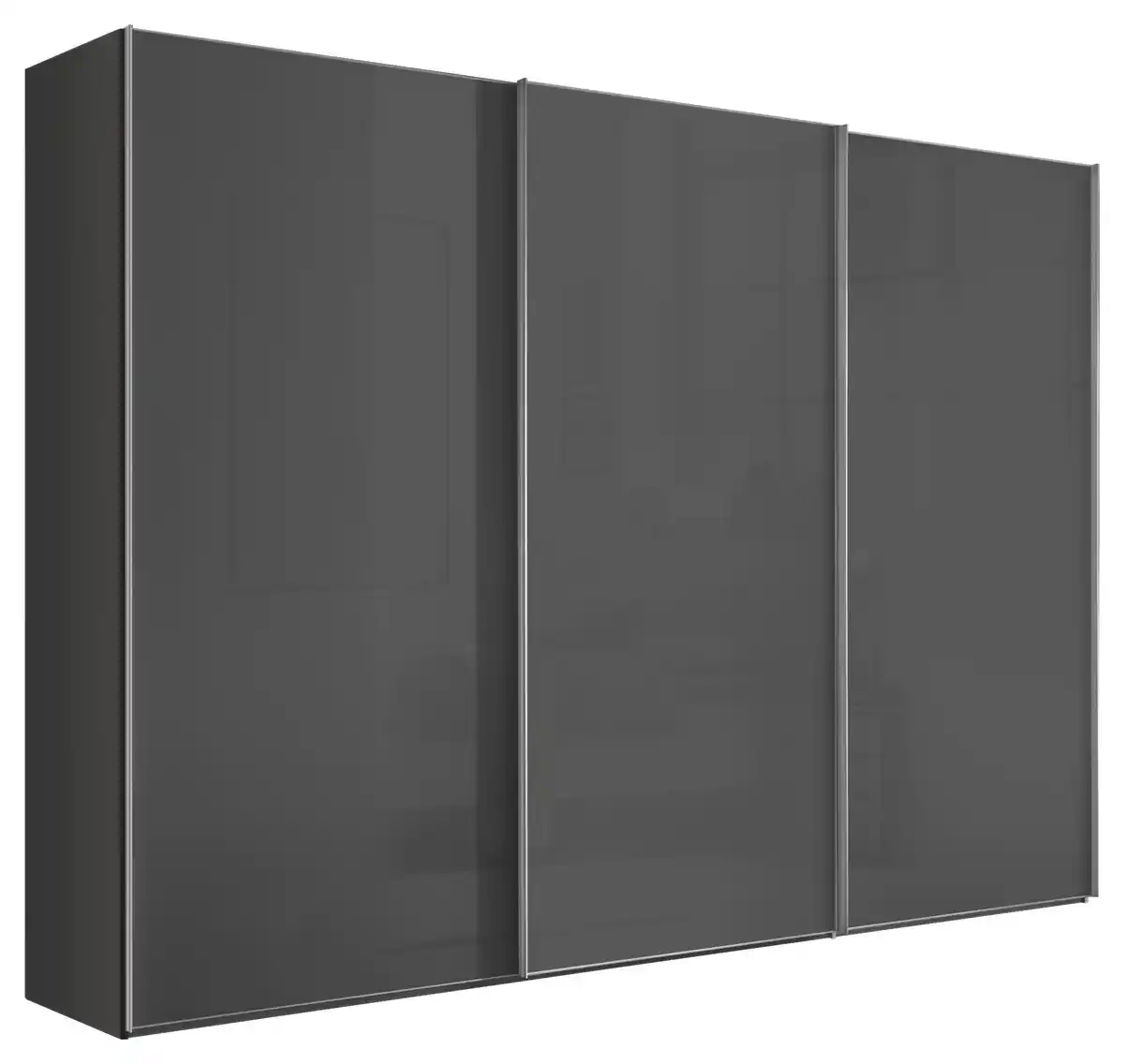 Bild 1 von Schwebetürenschrank Lumos Dunkelgrau, Dunkelgrau