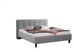 Polsterbett Alian Grau ca. 180x200 cm, Grau
