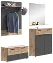 Bild 1 von Garderobe Mason 4-teilig ca.195x200x38cm Grau