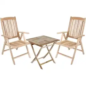 Gartenset Java Teak 3-tlg., Teakfarben