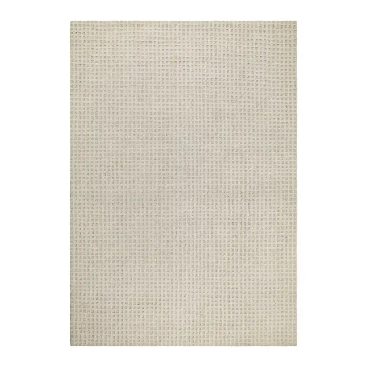 Bild 1 von Wecon Home Tuftteppich Hamptons Thirty, Creme, Weiß, Textil, Karo, rechteckig, 240x340 cm, Oeko-Tex® Standard 100, für Fußbodenheizung geeignet, in verschiedenen Größen erhältlich, pflegeleich