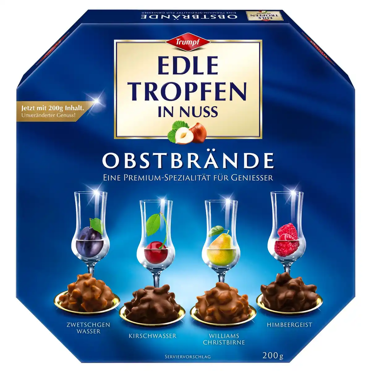 Bild 1 von TRUMPF Edle Tropfen in Nuss, 200-g-Packg.