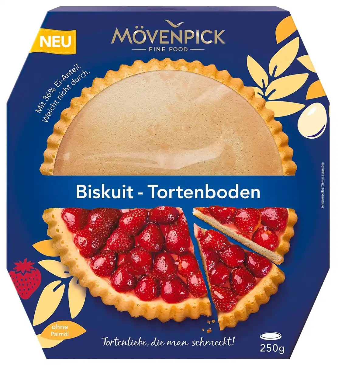 Bild 1 von MÖVENPICK Biskuit-Tortenboden, 250-g-Packg.