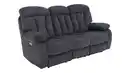 Bild 1 von Einzelsofa 3-Sitzer anthrazit Microfaser - Relaxfunktion - NEVADA
