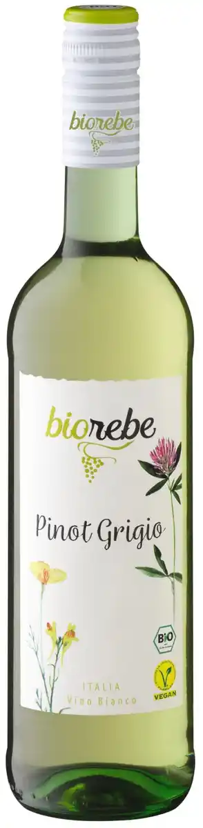 Bild 1 von BIOREBE Bio-Pinot-Grigio, 0,75-l-Fl.