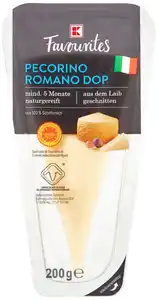 K-FAVOURITES Pecorino Romano DOP 36 % Fett i. Tr., 200-g-Packg.
