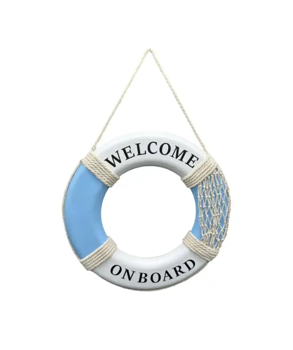 Bild 1 von Deko-Rettungsring, hellblau