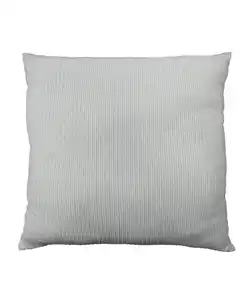 Kissen in Cordoptik, offwhite