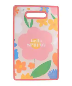 Buntes Schneidebrett, rosa