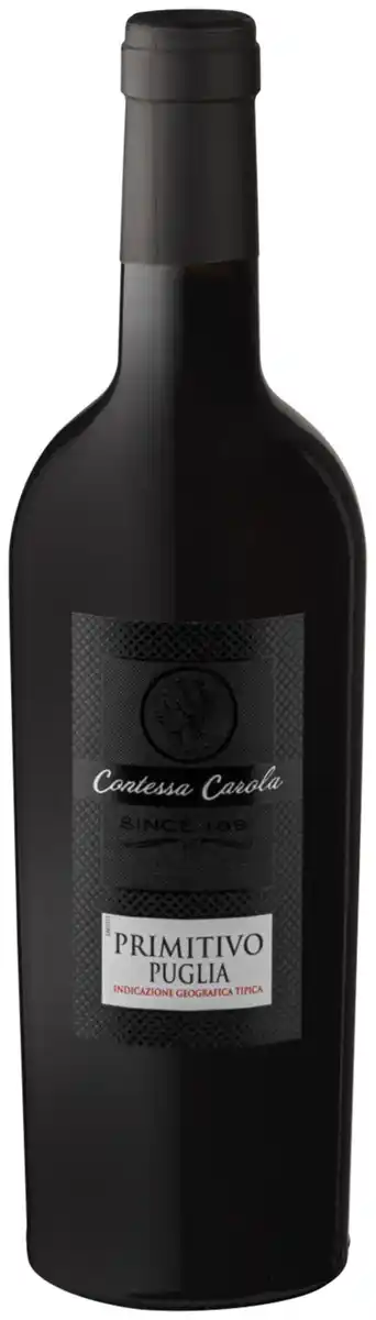 Bild 1 von CONTESSA CAROLA Primitivo Puglia IGT, 0,75-l-Fl.