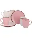 Bild 1 von Frühstücksset "Natur Look", rosa