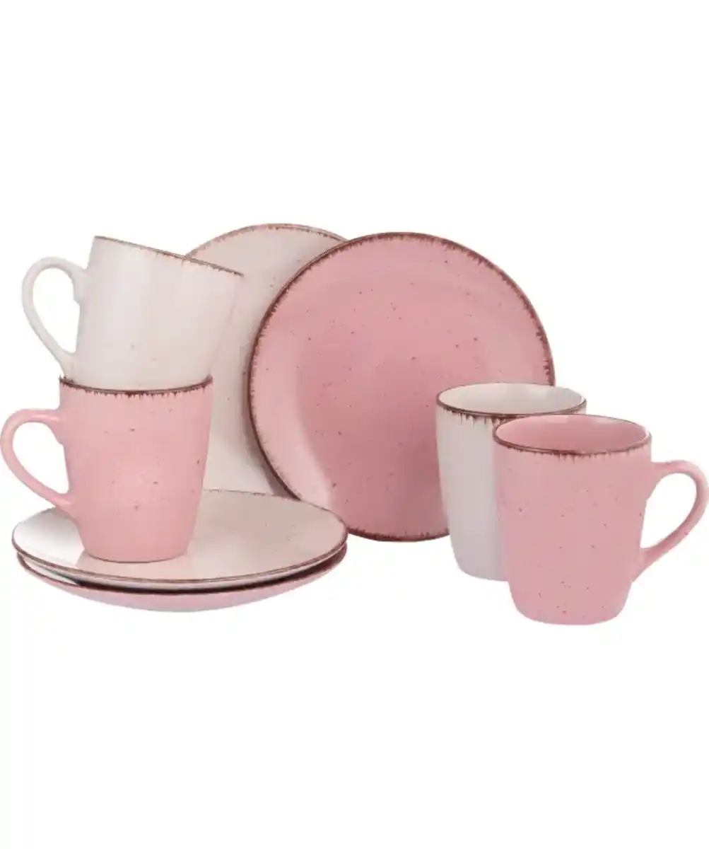 Bild 1 von Frühstücksset "Natur Look", rosa