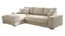 Bild 1 von Ecksofa Cord beige 285 x 176 cm - OT links - SYDNEY