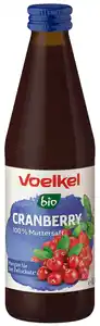 VOELKEL Bio-Cranberry-Muttersaft, 330-ml-Fl.