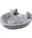 Bild 1 von Vogeltränke in Herzform, grau