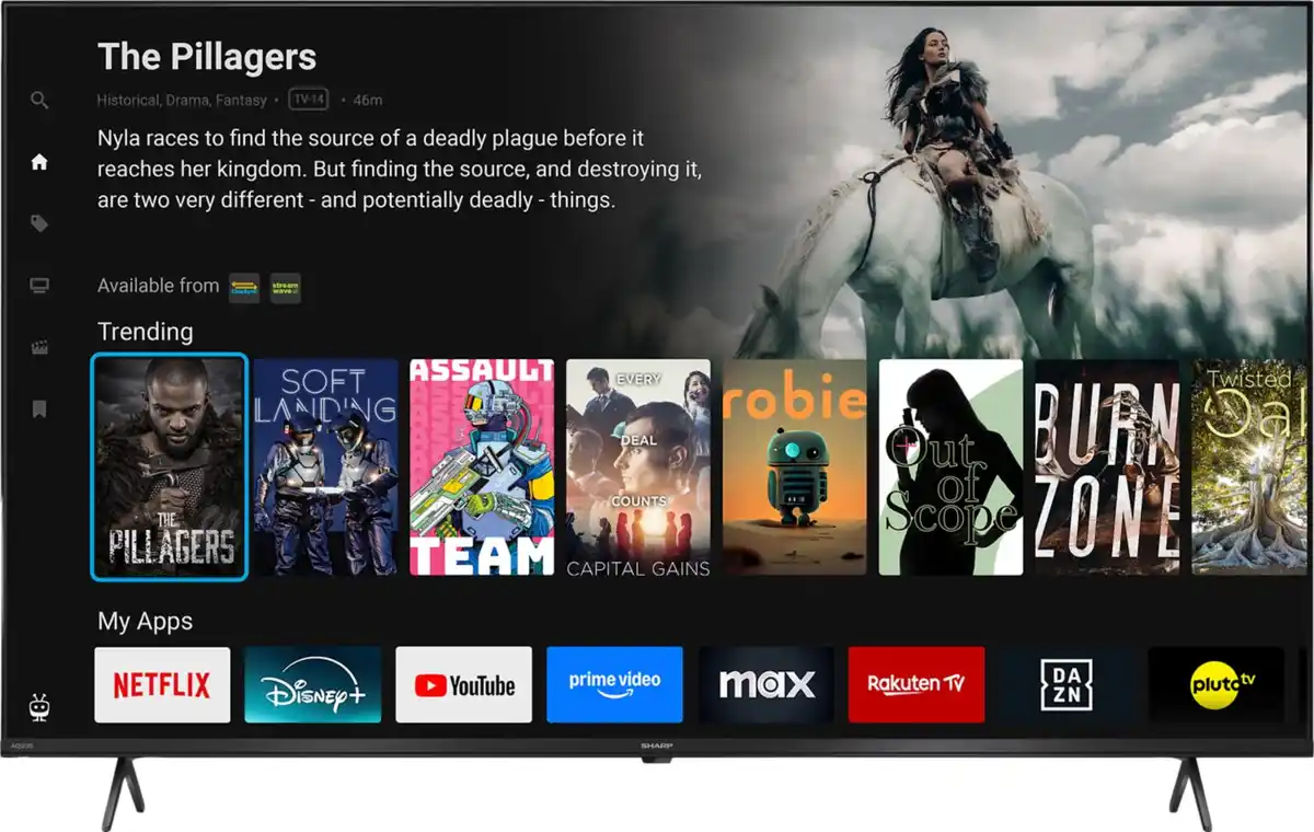 Bild 3 von SHARP QLED-Smart-TV 50 Zoll »50HM5245E«