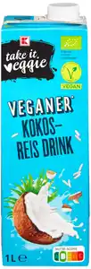 K-TAKE IT VEGGIE Bio-Kokos-Reis-Drink, 1-l-Packg.