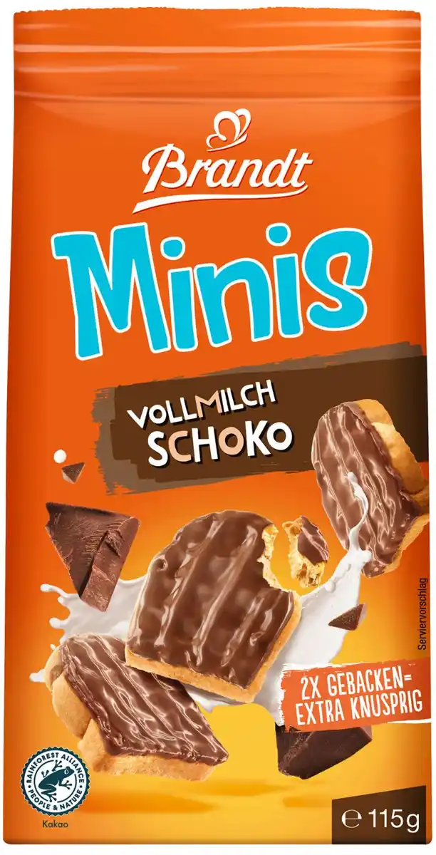 Bild 1 von BRANDT Zwieback Minis, 115-g-Packg.