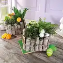 Bild 1 von Bepflanztes Holzgefäß