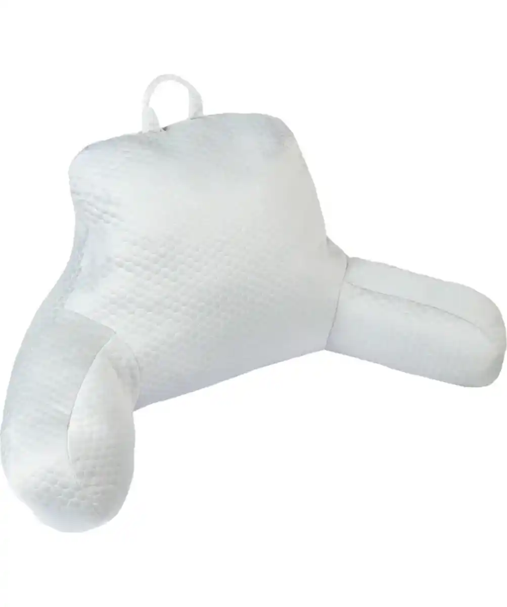 Bild 1 von Bett-Sitzkissen mit Armlehnen, hellgrau