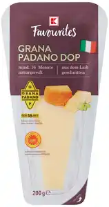 K-FAVOURITES Grana Padano DOP, am Stück, 200-g-Packg.
