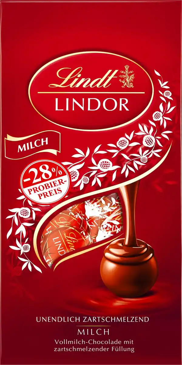 Bild 1 von LINDT Lindor, 99 - 100-g-Beutel