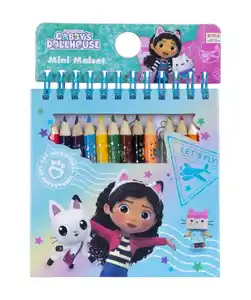 Gabby's Dollhouse Lizenz Mini-Malset, bunt
