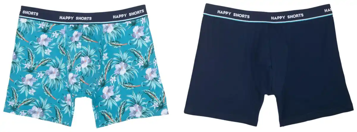 Bild 3 von HAPPY SHORTS Herren-Retroshorts, 2-St.-Packg.