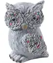 Bild 1 von Garten Deko-Eule in Mosaikoptik, grau