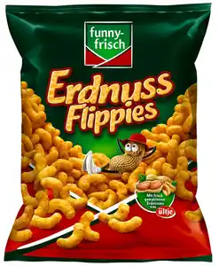 FUNNY-FRISCH Erdnuss-Flippies, 150 - 175-g-Packg.