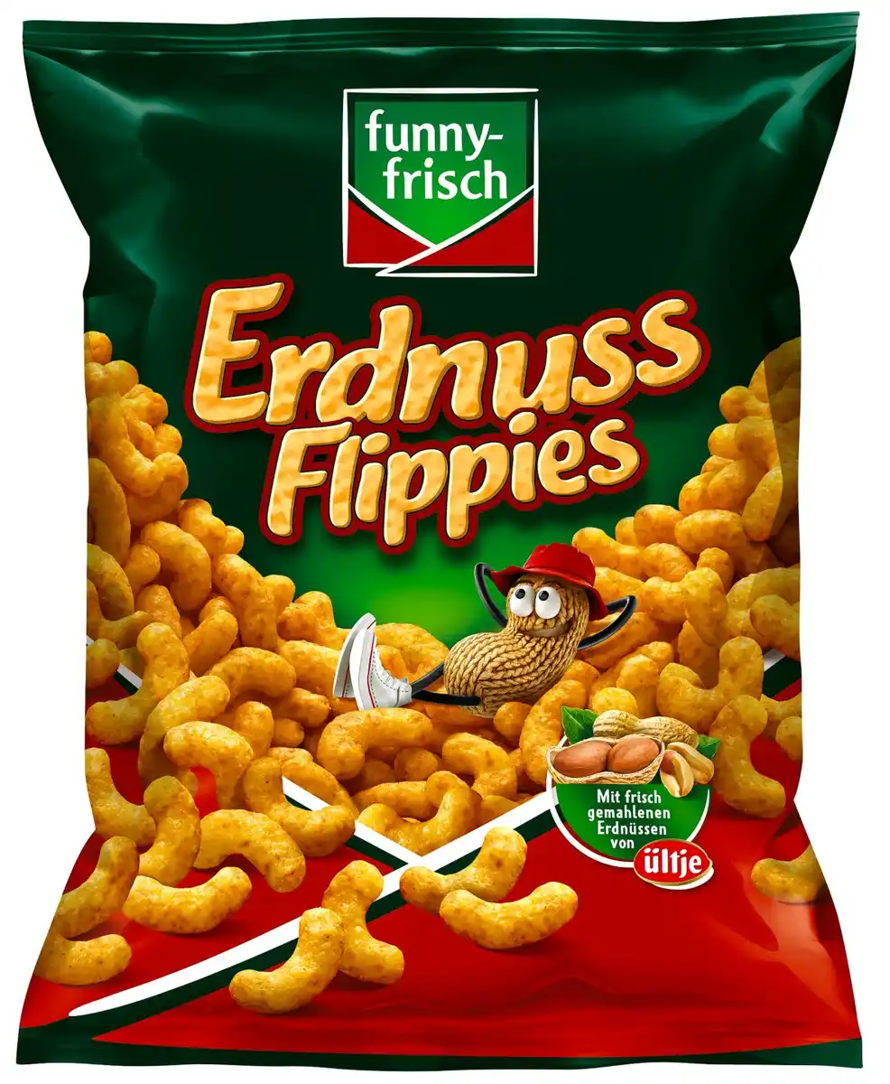 Bild 1 von FUNNY-FRISCH Erdnuss-Flippies, 150 - 175-g-Packg.