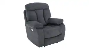 Fernsehsessel anthrazit Microfaser - Relaxfunktion - NEVADA