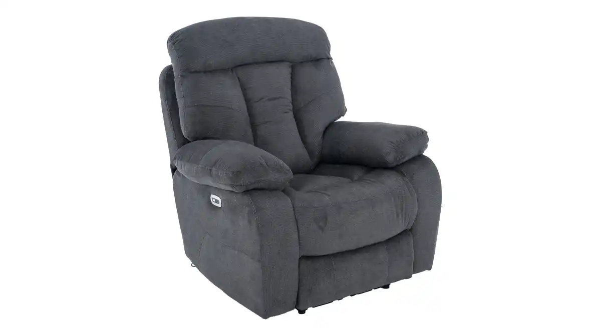Bild 1 von Fernsehsessel anthrazit Microfaser - Relaxfunktion - NEVADA