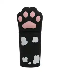 Etui in Tierform, schwarz