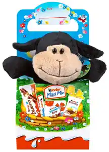 KINDER Maxi Mix mit Plüschtier, 133-g-Packg.