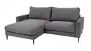 Bild 1 von Ecksofa Cord grau 220 x 164 cm - OT links - NORDVIK