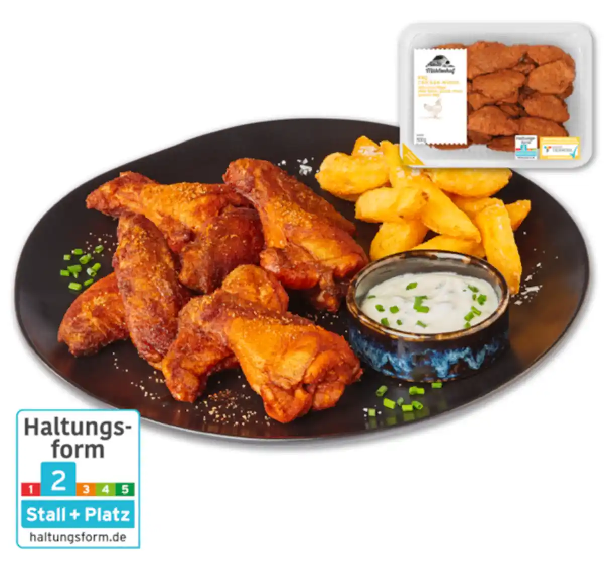 Bild 1 von MÜHLENHOF Frische Chicken-Wings Barbecue*