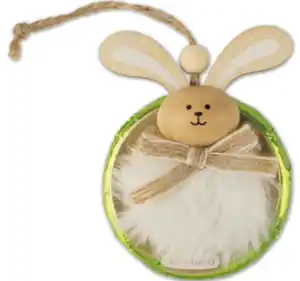 GÜNTHART Pralinentaler Holzhase*