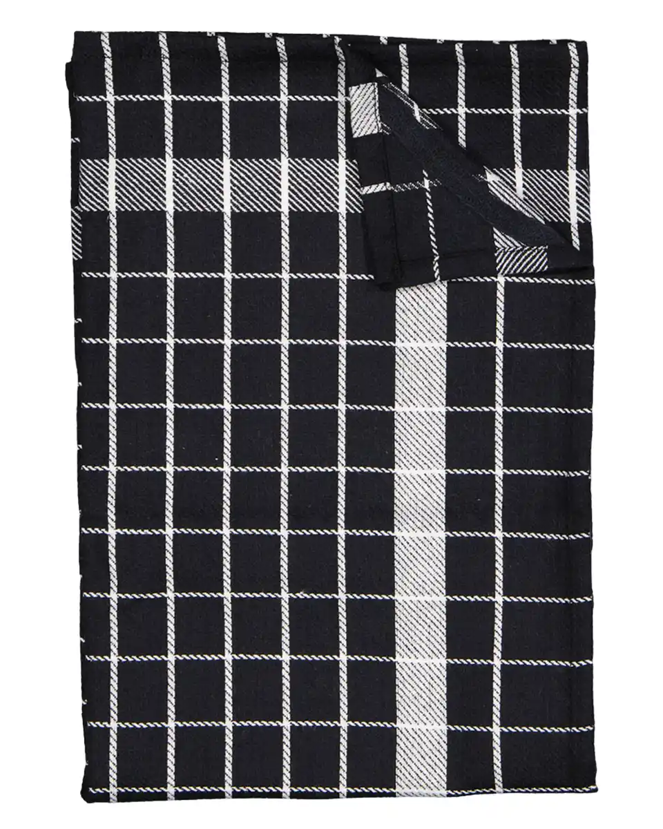 Bild 1 von Madrid Geschirrtuch - Schwarz, Schwarz, One size