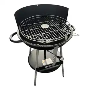 Holzkohlegrill mit Hebelhöhenverstellung Ø 46,5 cm Grillrost