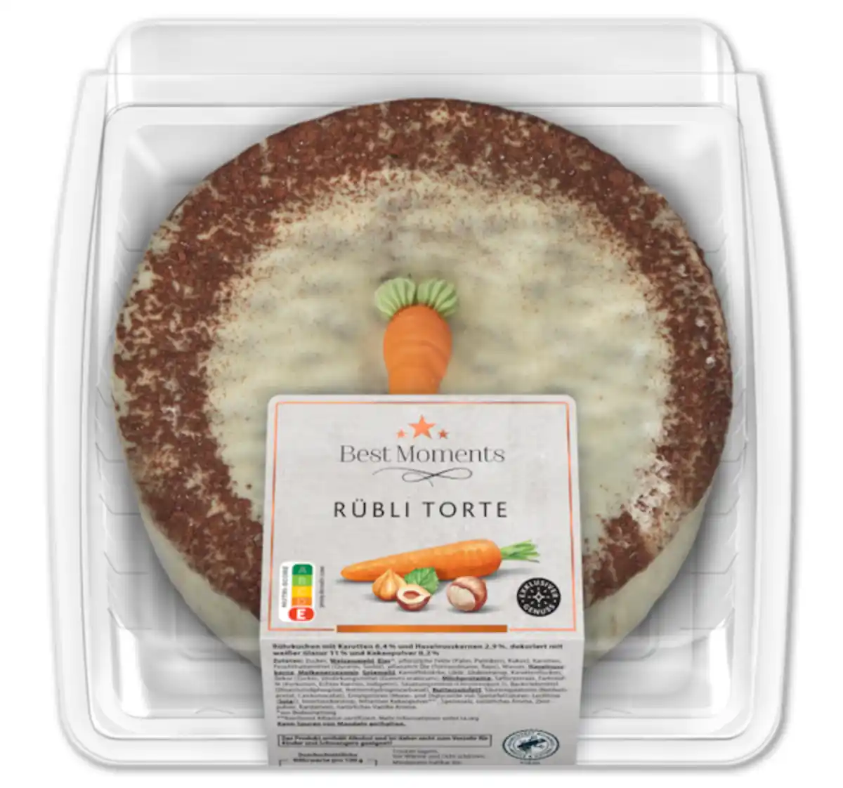 Bild 1 von BEST MOMENTS Rübli-Torte oder Schoko-Marzipan*
