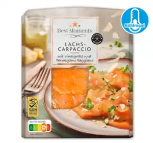 BEST MOMENTS Lachs­carpaccio*