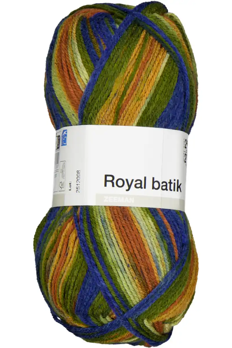 Bild 1 von Royal batik Strickgarn - Blau, Blau, One size