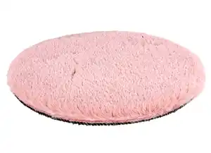Kuschelweiche Kunstfell-Sitzauflage 35cm Rund