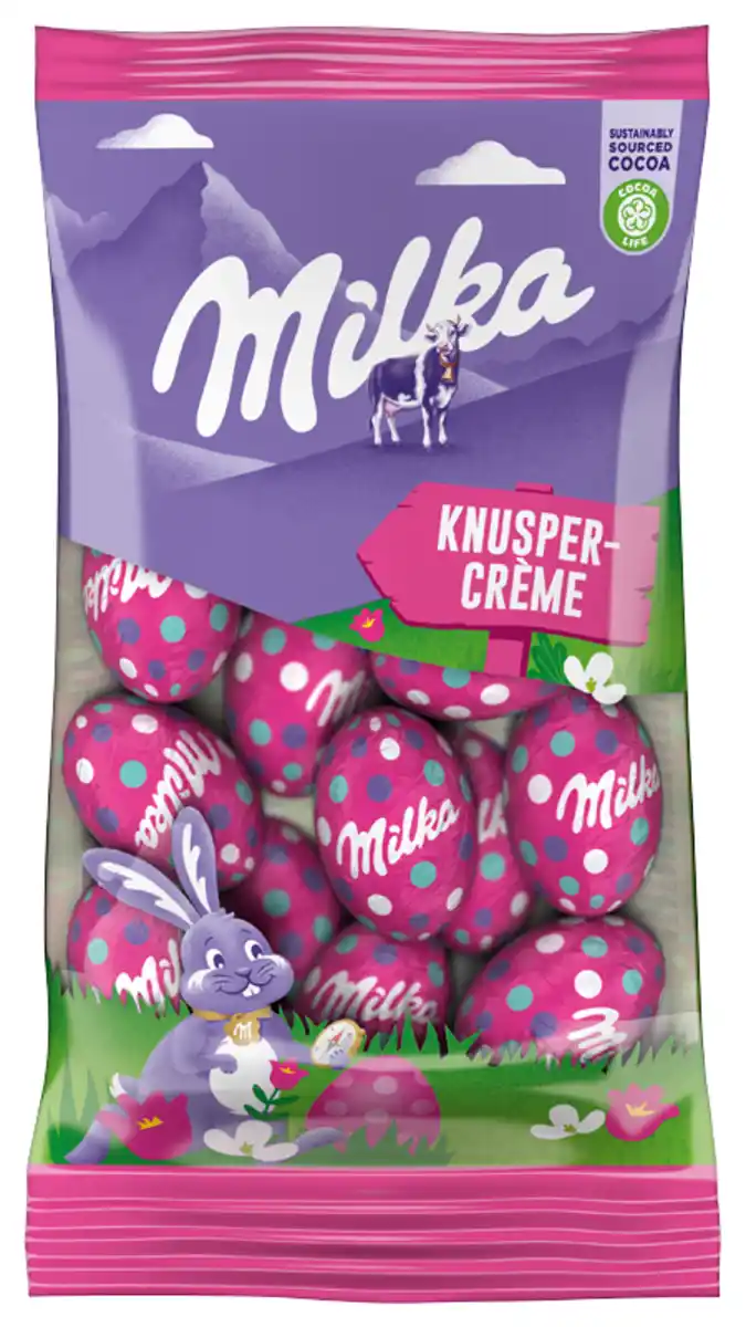Bild 1 von Milka Ostereier Knusper-Creme